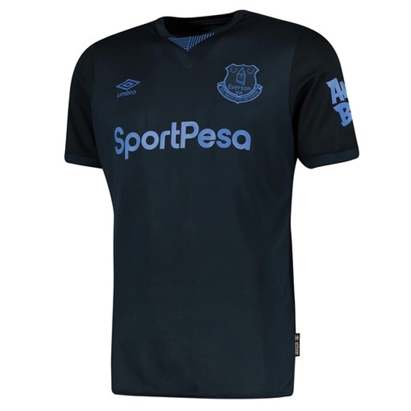 Camiseta Everton Replica Tercera Ropa 2019/20 Negro